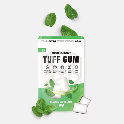 Tuff Gum 2.0 (Stim-Free) + B Vitamins | Premium Ultra-Tough Jaw Gum