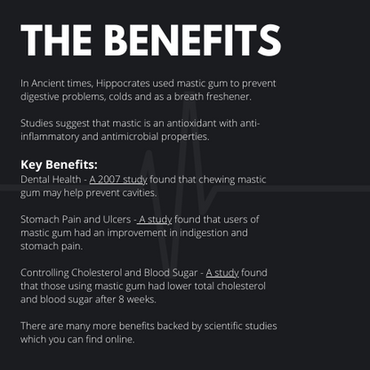 Mastic Minis | Premium Filtered Tough Pure Mastic Gum