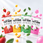Tuff Gum + B Vitamins | Premium Ultra-Tough Jawline Gum | 60 Pieces