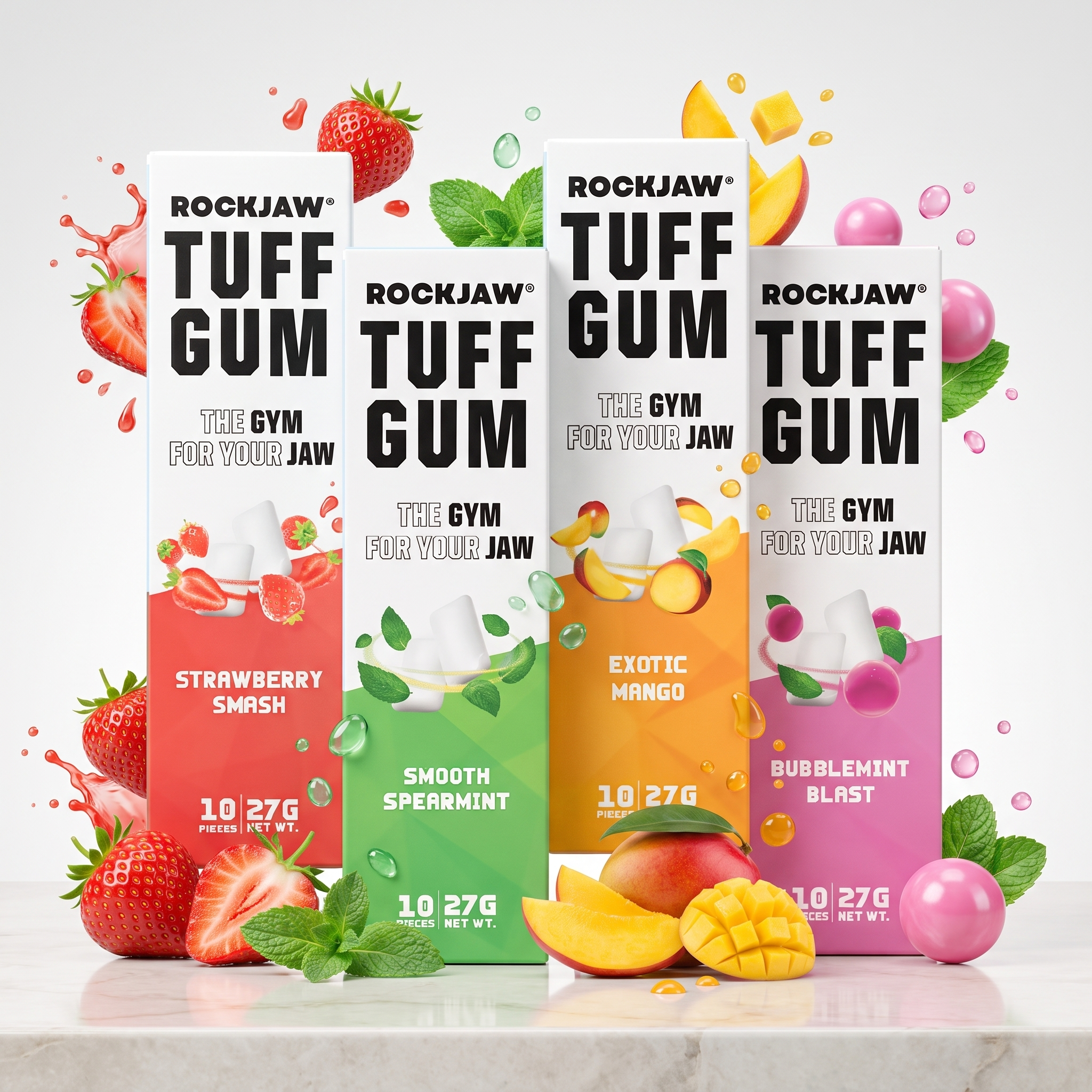 Tuff Gum | Premium Ultra-Tough Jawline Gum | Tester Pack