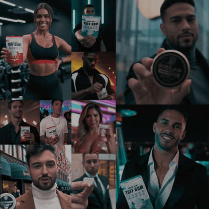 Tuff Gum 2.0 (Stim-Free) + B Vitamins | Premium Ultra-Tough Jaw Gum