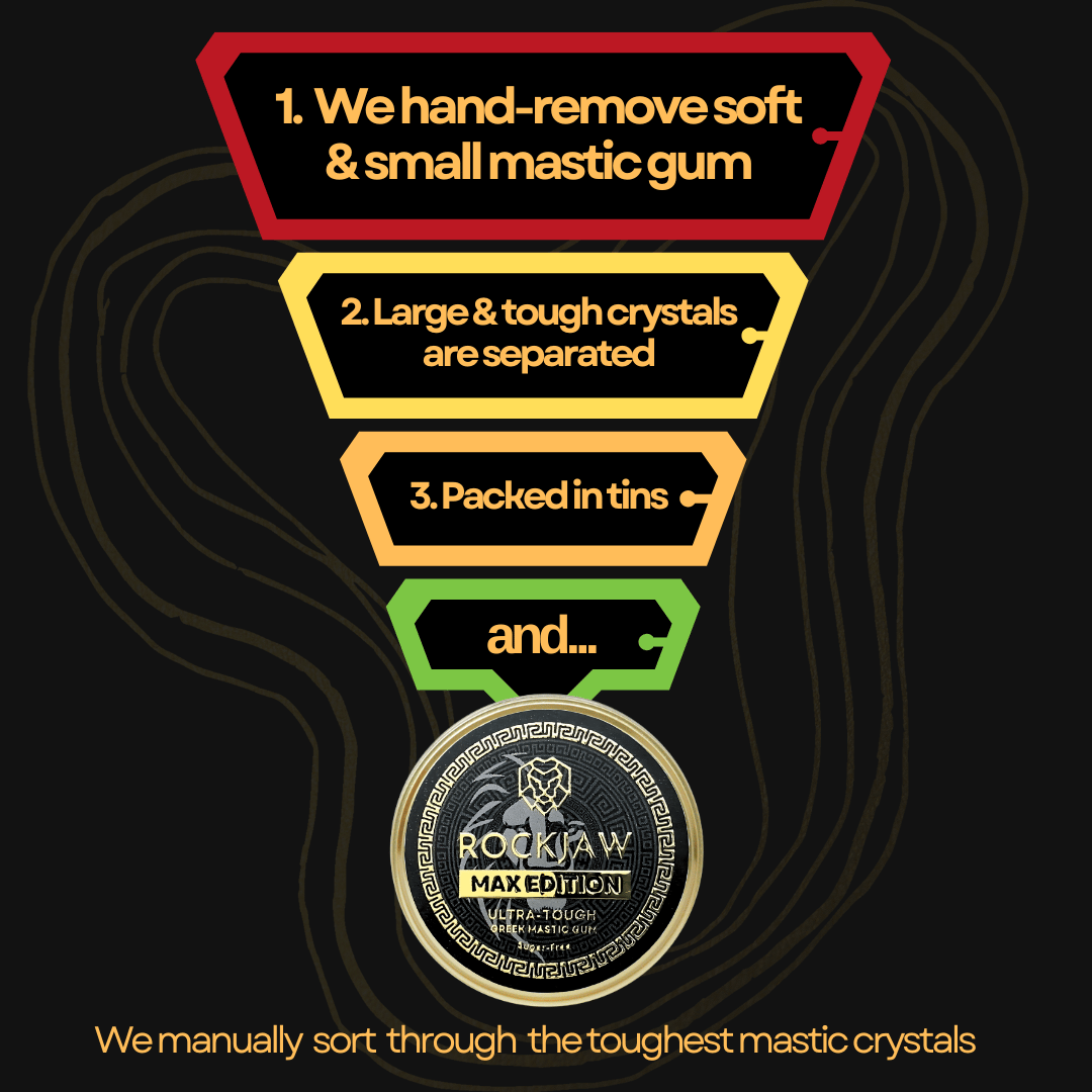 MAX Edition | Premium Hand-Picked Ultra-Tough Mastic Gum