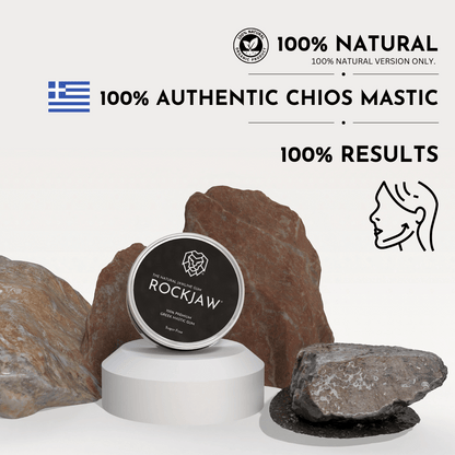 ROCKJAW® Premium Chios Greek Mastic Hard Jawline Chewing Gum | Stackables