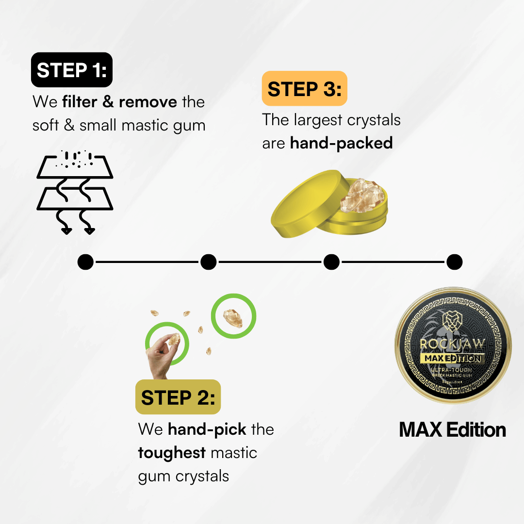 MAX Edition | Premium Hand-Picked Ultra-Tough Mastic Gum