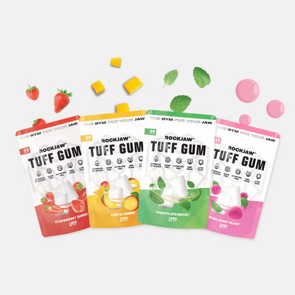 Tuff Gum 2.0 (Stim-Free) + B Vitamins | Premium Ultra-Tough Jaw Gum