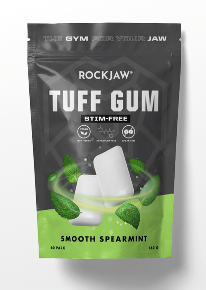 ROCKJAW® Essentials Chewing Gum - Made with Plant Xylitol + B Vitamins - (Stimulant-Free)
